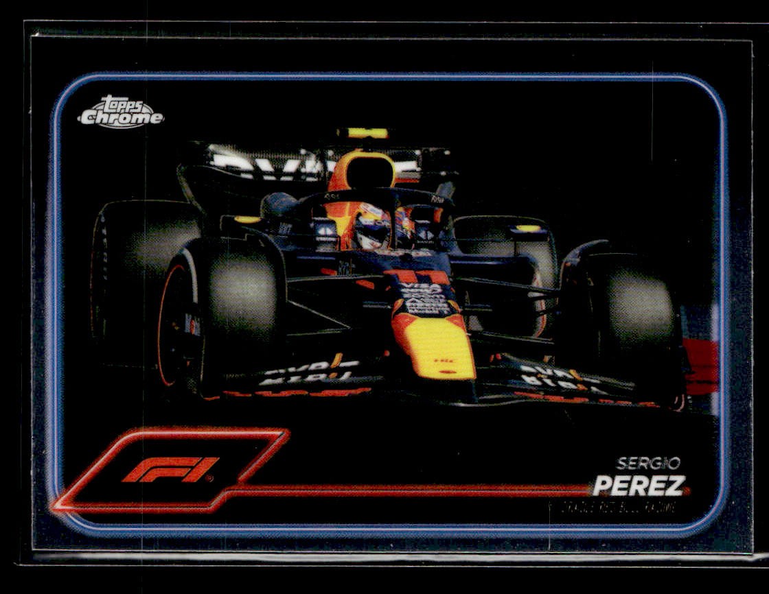 2024 Topps Chrome Formula 1 #74 Sergio Perez card
