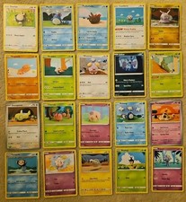 20 Unique Asako Ito Crochet Figure Artwork Pokemon Card Lot, No Duplicates