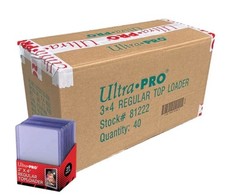 1000 Ultra Pro Regular 3x4 Toploader sealed case Brand New top loader
