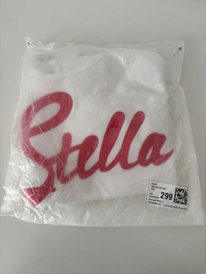 Stella McCartney HM bedrucktes Motiv Racerback Baumwolle Top Body T-Shirt L