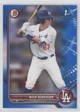 2022 Bowman Draft Blue 104/150 Nick Biddison #BD-165 pd5