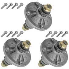3 Spindle Assemblies fits John Deere LA110 LA115 LA120 LA125 LA130 LA135 LA140