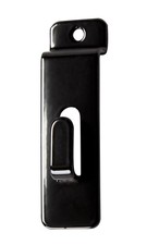 SSWBasics Black Notch Hook Slatwall - Pack of 25- Black Notch Hook