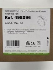 Vent Axia 498096 dMEV C Round Humidity Extractor Fan 100mm