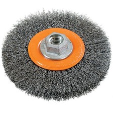 Walter 13J504 5x5/8x5/8-11 Crimped Wire Wheel Brush 0.0118" for Steel