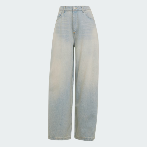 adidas Adilenium Season 3 Zip Washed Denim Pants - JX9210 [USA
