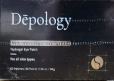 Depology Black Caviar Collagen Hydrogel Under Eye Patches 60pcs Sealed New