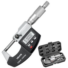VEVOR 0-1" Digital Outside Micrometer 0.00005"/0.001mm Electronic Tool