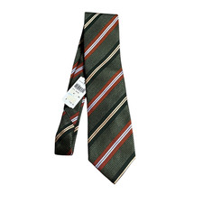 Ermenegildo Zegna 100 Silk Tie Made In Italy NEW w/ Tags