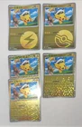 Captain Pikachu Pokémon TCG Exclusive Chinese Gem CBB1C Set of 5 Combo Holo Card