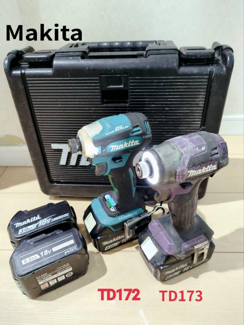Makita Electric Impact Td173 Td172 Set Of 2 Japan | eBay Makita Electric Impact Td173 Td172 Set Of 2 Japan | eBay