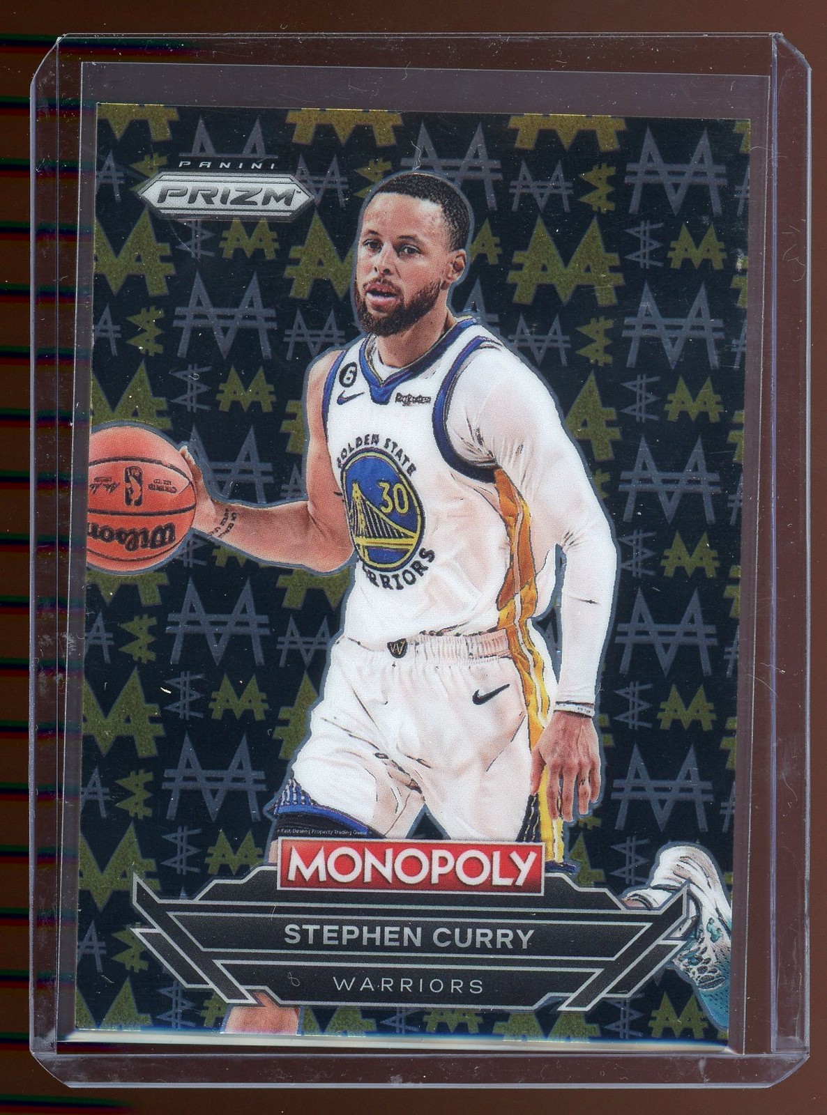 2023-24 Prizm Monopoly Stephen Curry #B10 Millionaire Black SSP Rare