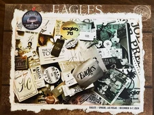 Eagles Official Sphere December 6-7, 2024 Poster  Las Vegas Hotel California