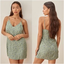 REFORMATION Ventura Mini Dress In Floral Print