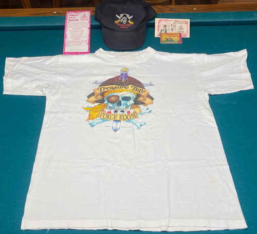 Closed Casino Group; T Shirt, Hat, Club Card, Coupon books, Biloxi Mississippi
