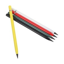 Set of 5 Reusable Inkless Writing Pencils Multi Color Unbreakable for Students