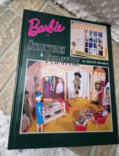 Vintage Barbie Doll Structures & Furniture Book Marl B. Davidson HTF & rare nice