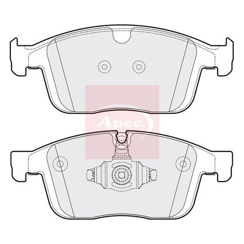 APEC Brake Pad Set, disc brake PAD2160
