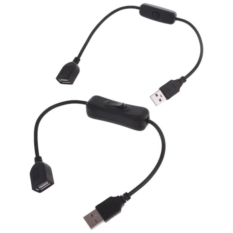 30cm USB Cable with Switches ON/OFF Cable Extension USB Fan Power ...
