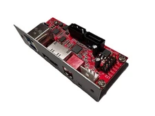 Lycom USB 3.0 + eSATA III 6Gbps to x2 HDD Port Multiplier RAID Adapter (UB203RM)