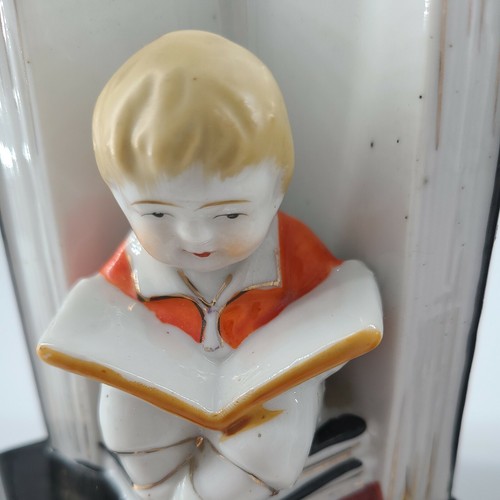 Sujetalibros hechos en Japón lectura niño pintado a mano 5,25" de alto - Imagen 2 de 6
