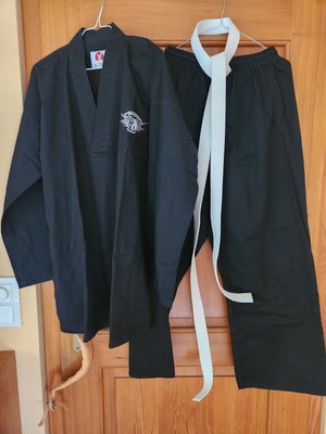 Karateanzug für Kind Gr. 180 - Kampfkunst Schin-Zen - Schwarz