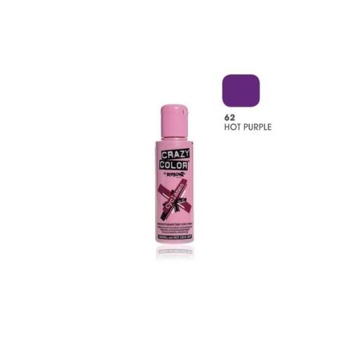 Crazy color semipermanente   n.62 hot purple