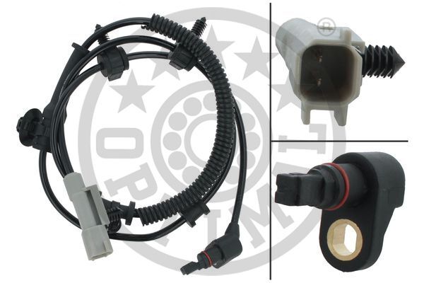 Optimal 06-S824 Sensor, Raddrehzahl FüR Jeep Grand Cherokee IV (Wk, WK2)-image