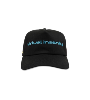 Pleasures  VIRTUAL INSANITY  Black Patch Embroidery Cap