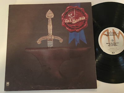 RICK WAKEMAN LP MYTHS & LEGENDS OF KING ARTHUR 1975 A&M SP-4515 PITMAN 1ST PRESS
