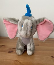 Vintage Walt Disney Dumbo 8 Plush Baby Elephant Character Stuffed Animal Toy
