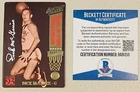 Dick McGuire Signed Autographed 1993 Action Packed Card #62 Beckett BAS Cert