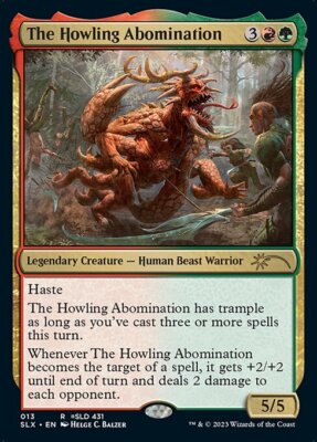 MTG THE HOWLING ABOMINATION EXC - SLX - MAGIC