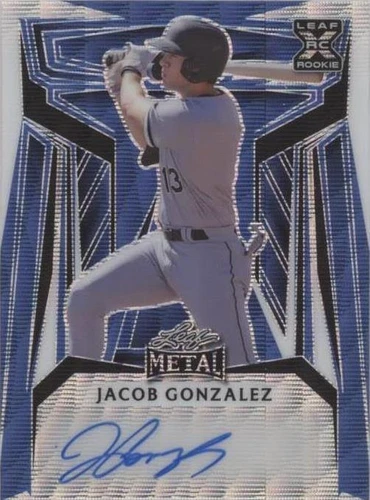 2023 Leaf Metal - Jacob Gonzalez #BA-JG1