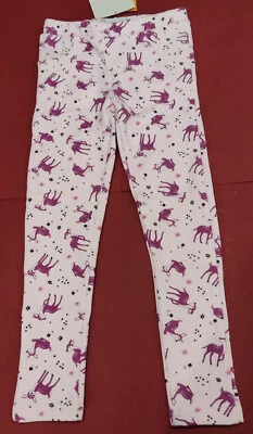 KIKI & KOKO KIK Mädchen Thermoleggings rosa bedruckt NEU