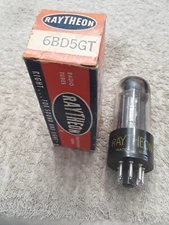 NOS Raytheon 6BD5GT Vacuum tube