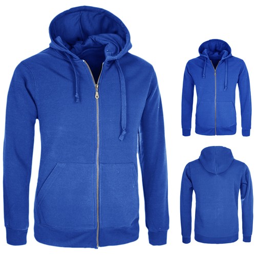 Felpa Uomo Invernale Con Cappuccio Maglione Sportivo Maglia Pullover Zip VEQUE - Foto 6 di 49