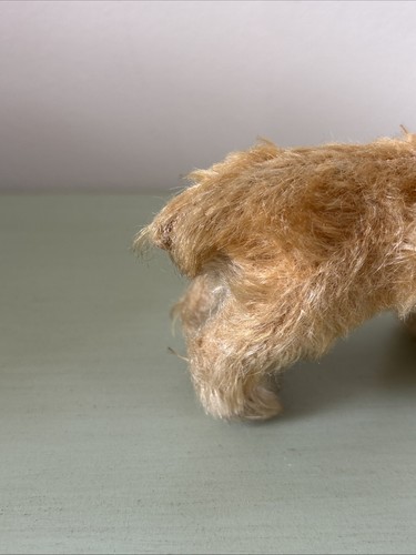 Vintage Stuffed Animal Steiff Germany Toy Mohair Cockie Cocker Spaniel Dog NoTag - Picture 4 of 24