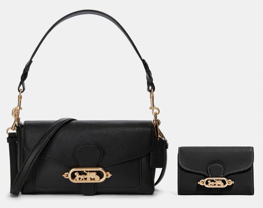 Coach Jade Set of Small Jade Shoulder Bag Medium Envelope Wallet $578  -NWT