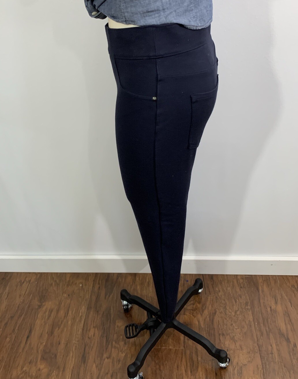 Spanx Pants Navy Blue Medium - image 3