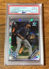 2019 Bowman Draft Sapphire Edition Baseball Cards 22