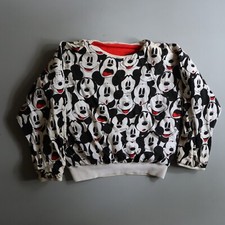 Vintage Mickey Mouse Disney Sweatshirt Shirt Reversible one size