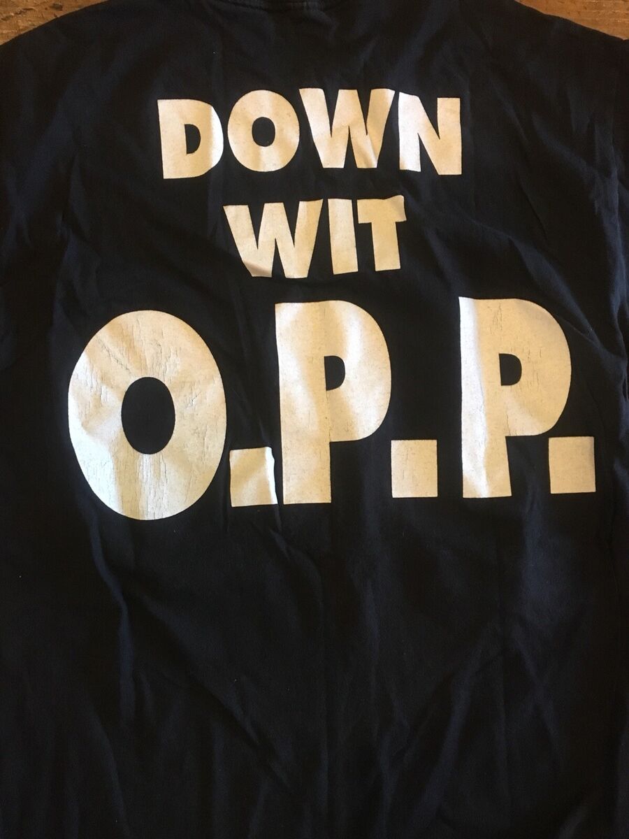 Vintage NAUGHTY BY NATURE 1991 OPP Shirt L Single Stitch Rap Vintage NAUGHTY BY NATURE 1991 OPP Shirt L Single Stitch Rap