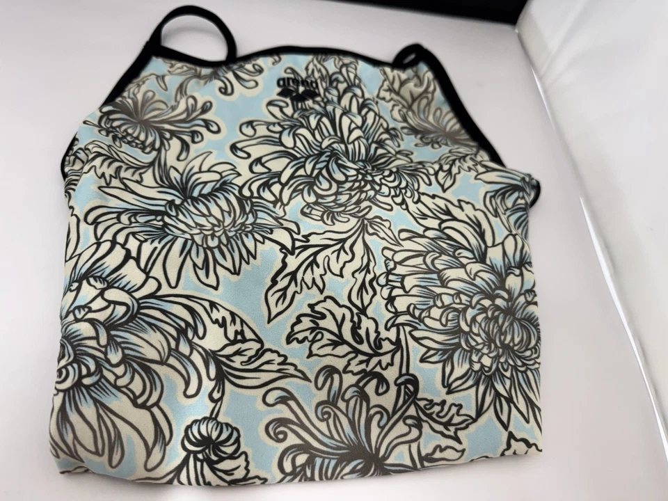 Traje de baño deportivo para mujer ARENA Performance - blanco floral - 30 - nuevo Foto 3 de 4