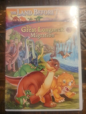 The Land Before Time The Great Longneck Migration DVD Kid Animated Dinosaur  NEW 191329025734|