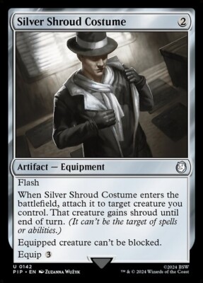 *MtG: Silver Shroud Costume - Commander Fallout Uncommon - magicman-europe*
