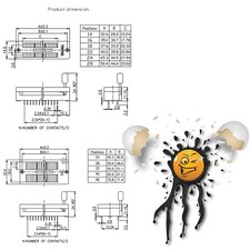 Produktbild von 42-polige DIP-IC-Fassung – 1,778 Mm Raster, Lötsockel Von Assmann WSW