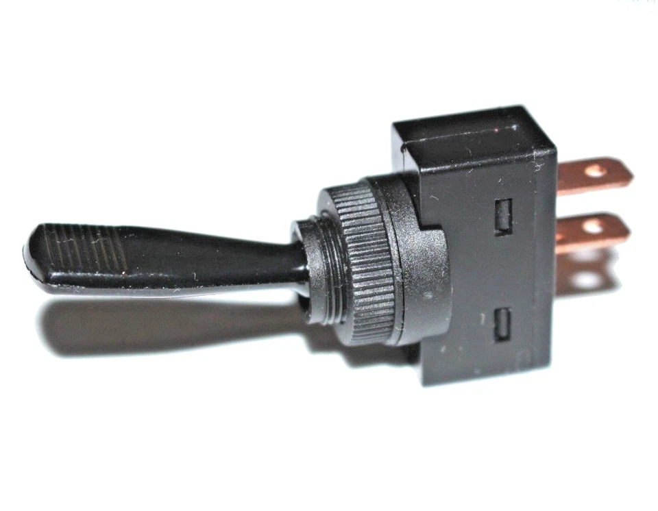 STERLING Schwarz Kippschalter Ein/Aus 20 A bei 12 V passt 12,5 mm Loch Elektroauto Auto Armaturenbrett