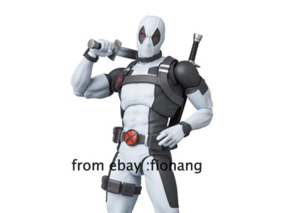 MEDICOM MAFEX 172 Marvel X-FORCE Uniform Edition Deadpool Doll | eBay