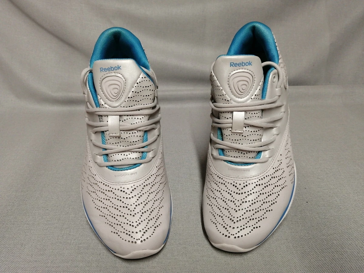 Reebok Easytone Women s Grey Lace Up Trainers Air Soles Size UK 3.5 Eur 36